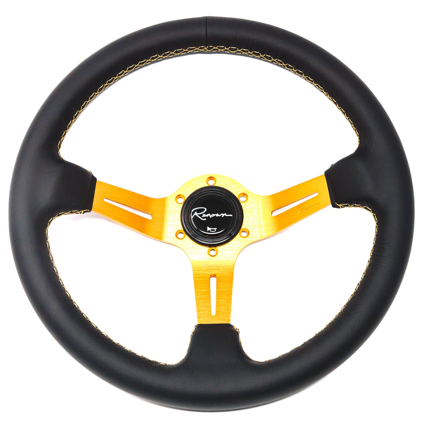 Renown Chicane Gold Steering Wheel