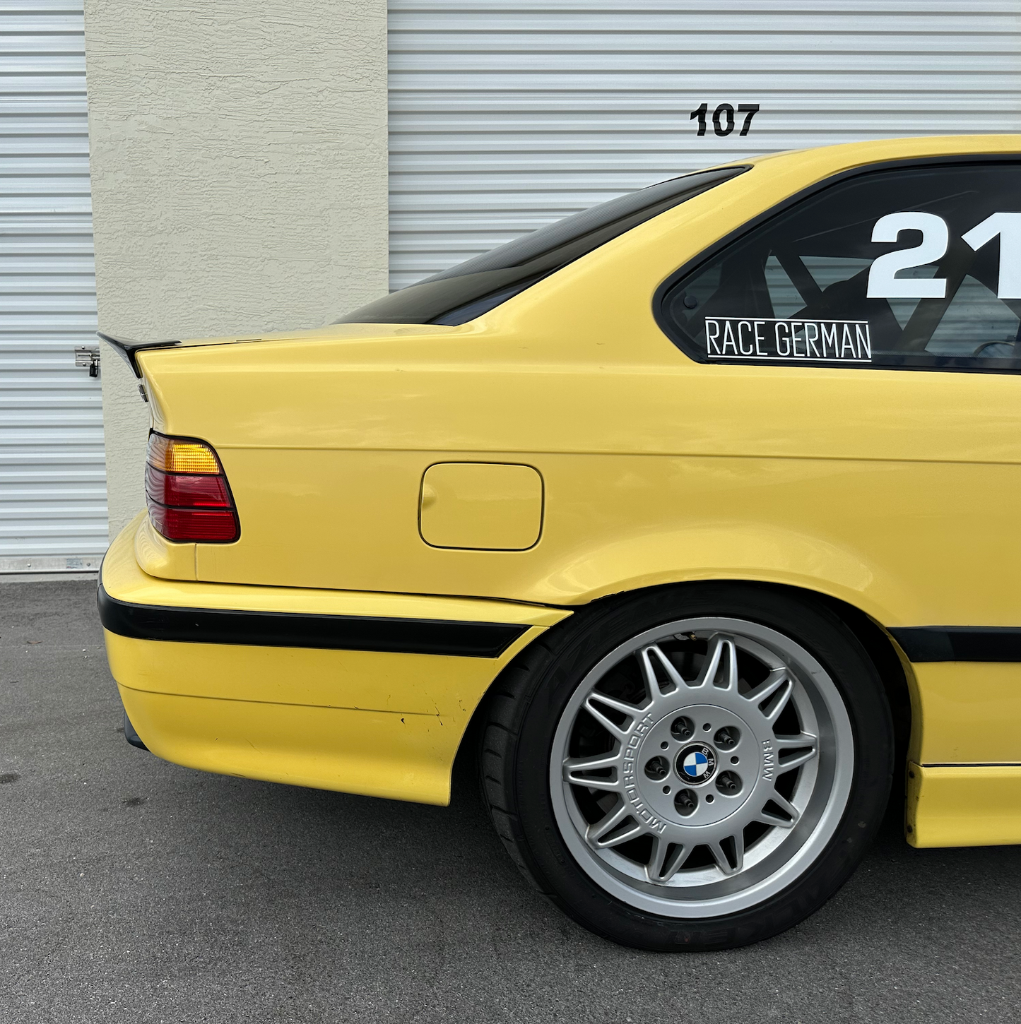 E36 Ducktail Trunk Spoiler